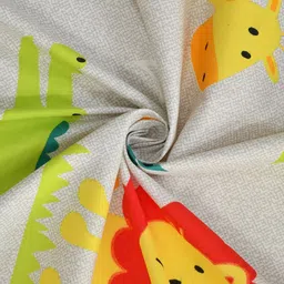 MORADO Off White Cartoon Print Duvet Cover image 3