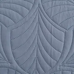 THE little BIG STORE Blue 300 TC King Bedsheet with 2 Pillow Covers image 2