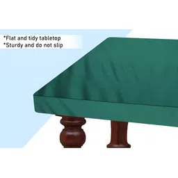 Stylista Green Waterproof 4-Seater Rectangular Table Cover image 5
