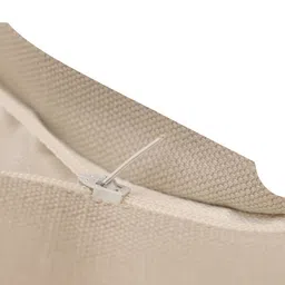 ZEBA Grey & Red Ethnic Motifs Printed Square Cushion Cover image 2