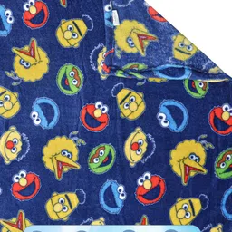 FABINALIV Blue & Yellow Cartoon Characters 300 TC Single Bedsheet with 1 Pillow Covers image 4