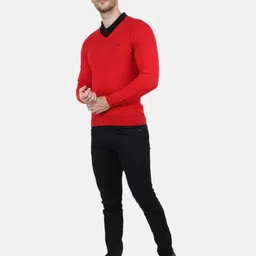 Monte Carlo Men Red Pullover image 5