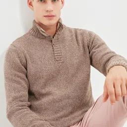Trendyol Mock Collar Pullover image 5