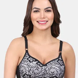 Amour Secret Self Design Non Padded Non-Wired Full Coverage Seamless T-shirt Bra-picture-16