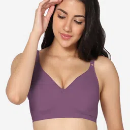 In Care Pure Cotton T-shirt Bra With Full Coverage All Day Comfort Non Padded Non-Wired-image-44