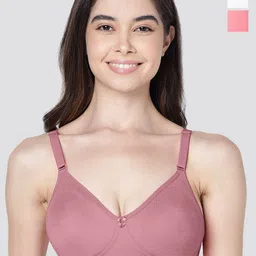 Kalyani Evlyn Pack of 3 Bra Medium Coverage Non Padded T-shirt Bra- All Day Comfort image 1