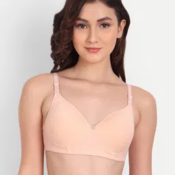 Liigne Pack Of 3 Full Coverage All Day Comfort Cotton Everyday Bra image 3