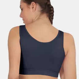 POOJA RAGENEE Pack Of 2 Full Coverage Non Padded T-shirt Sports Bra With All Day Comfort image 4