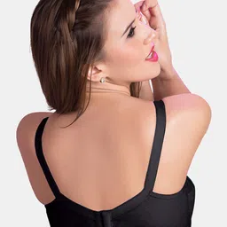 Rajnie Pack Of 4 Self Design Non Padded Pure Cotton Minimizer Bra With All Day Comfort image 2