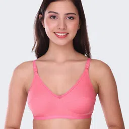 POOJA RAGENEE Pack Of 3 Cut And Sew Cups Full Coverage Bra bq2183c_3p_sk_gry_pk_28c image 2