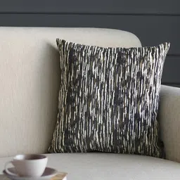 GM Black & Grey Set of Single Abstract Square Cushion Covers-picture-5