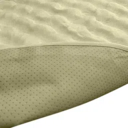 MULTITEX Green Solid Other Sofa Cover With Arms image 3