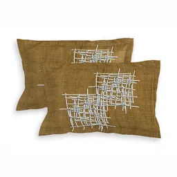 RD TREND Lime Green Printed 210 TC Pure Cotton Fitted King Bedsheet & 2 Pillow Covers image 3