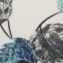 Jamio Firati White & Blue Set of 2 Ethnic Motifs Square Cushion Covers image 3