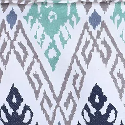 Texstylers Blue 3 Pieces Printed Cotton Square Reversible Cushion Covers image 5