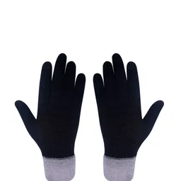 LOOM LEGACY Women Winter Acrylic Woollen Hand Gloves image 3