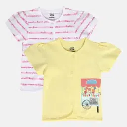 mini klub Girls Pack of 2 Printed Vests-picture-47