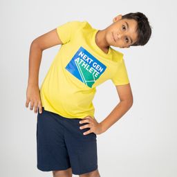 domyos Short-Sleeved T-Shirt 100 - Yellow-picture-29