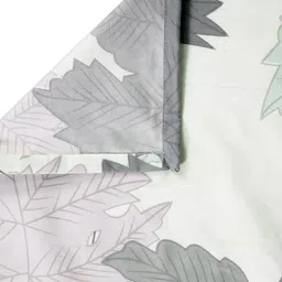 KLOTTHE Multicoloured Floral 210 TC 2 Single Bedsheet with 2 Pillow Covers image 2