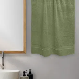 Aura Olive Green 650 GSM Single Cotton Bath Towel-picture-32