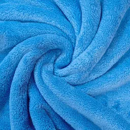Softspun Microfiber Blue 280 GSM Microfiber Highly Absorbent Bath Towel image 4
