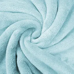 Softspun Microfiber Light Blue 280 GSM Microfiber Highly Absorbent Bath Towel image 4