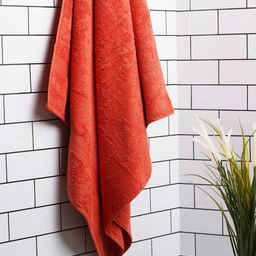 SPACES Rust Solid 480 GSM Pure Cotton Bath Towel-picture-46