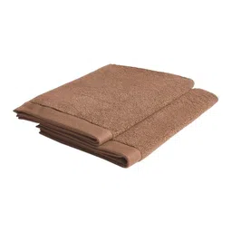 DDecor Unisex Set Of 2 Brown Solid 450 GSM Live Beautiful Hand Towels image 5