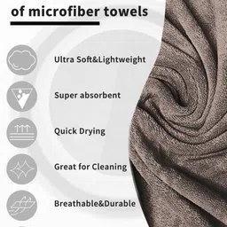 Aura Taupe 450 GSM Regular Bath Towel image 2