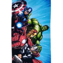 Marvel Unisex Kids Set Of 2 Multicoloured Avengers Printed 350 GSM Bath Towels image 5