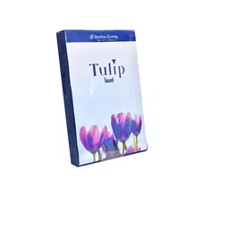 BOMBAY DYEING Cotton Navy Blue Bombay Dyeing 450 GSM Bath Towels image 4