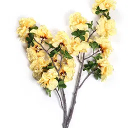 Pure Home and Living Yellow Azalea Artificial Flowers image 5
