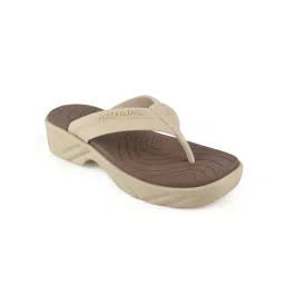 Red Tape Womens Beige Eva Comfort Flipflops image 1