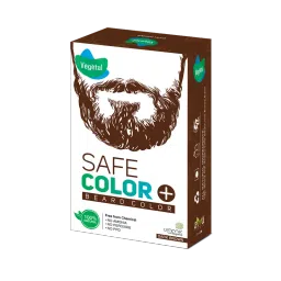 Vegetal Safe Color For Beard - Dark Brown image 1