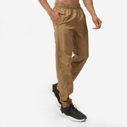 domyos Men Gym Trackpants Joggers Slim Fit - Brown-picture-11