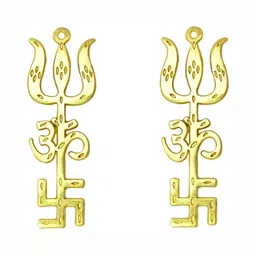 Navyaksh Gold-Toned Religious Idol Showpiece-picture-31