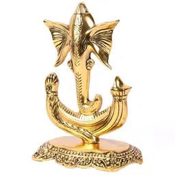 Navyaksh Gold Toned Religious Brass Showpiece-picture-35