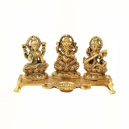 Navyaksh Gold-Toned Religious Idol Showpiece-picture-40
