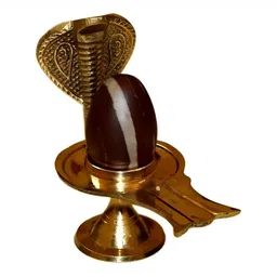 Navyaksh Gold-Toned Brass Siva Showpiece-image-51