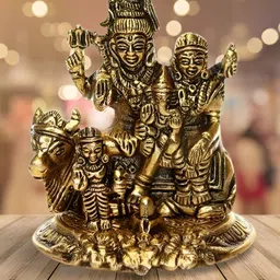 Navyaksh Gold Toned Religious Metal Idol Showpiece-picture-23