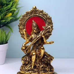 Navyaksh Gold-Toned Religious Idol Showpiece-picture-38