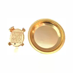 Navyaksh Gold-Toned Religious Small Showpiece image 2