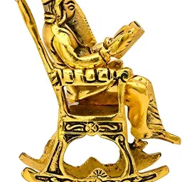 Navyaksh Gold-Toned Religious Idol Showpiece image 2