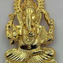 Navyaksh Gold-Toned Religious Idol Showpiece image 5
