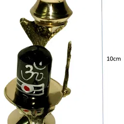 Navyaksh Gold-Toned Religious Idol Showpiece image 3