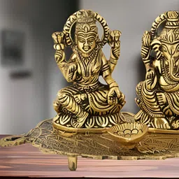 Navyaksh Gold-Toned Showpiece image 5