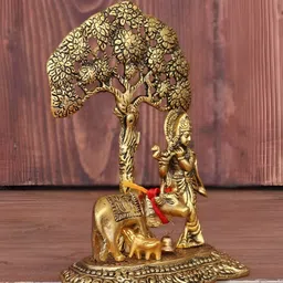 Navyaksh Gold Toned Religious Showpiece image 3