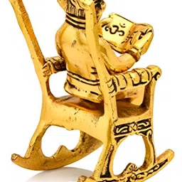 Navyaksh Gold-Toned Religious Idol Showpiece image 5