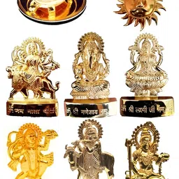 Navyaksh Gold Toned Religious Showpiece image 5
