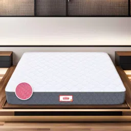 usha shriram Tru Spring with NPSS Tech Red 8 Inch Bonnell Spring & HR Foam Single Size Mattress image 1